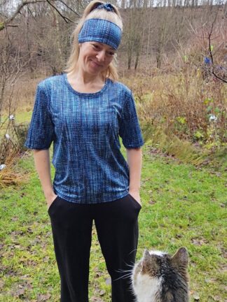 zamlženo tričko s nanočásticemi stříbra, krátký rukáv, vel.44/46