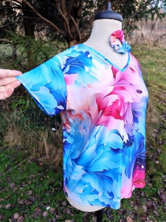 pod hladinou tričko s nanočásticemi stříbra, krátký rukáv, vel.46/48