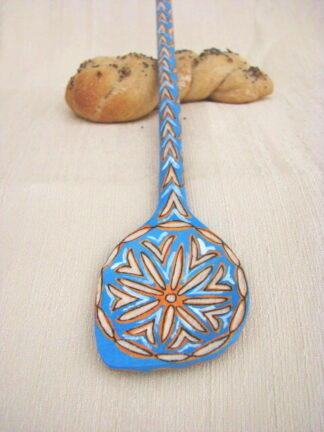 dřevěná vařečka ruční dekorace