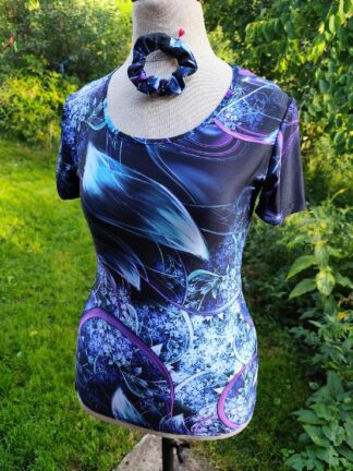 Šeříky tričko s nanočásticemi stříbra, krátký rukáv, vel.38, poslední kus