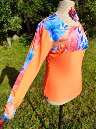 korálovka tričko s nanočásticemi stříbra, dlouhý rukáv, vel.44, jedinečný kus této kombinace