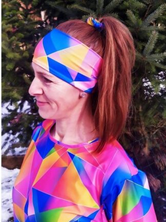 Čelenka trojúhelníky, nanostříbro