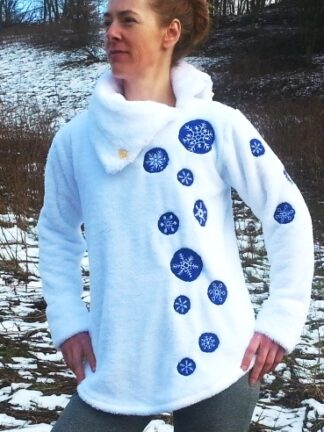 vločky na bílé, vel. 38/40